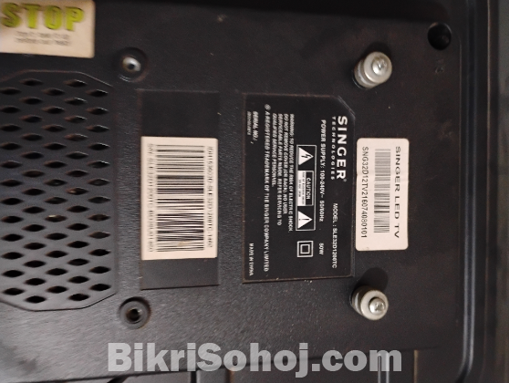 Singer LED smart TV